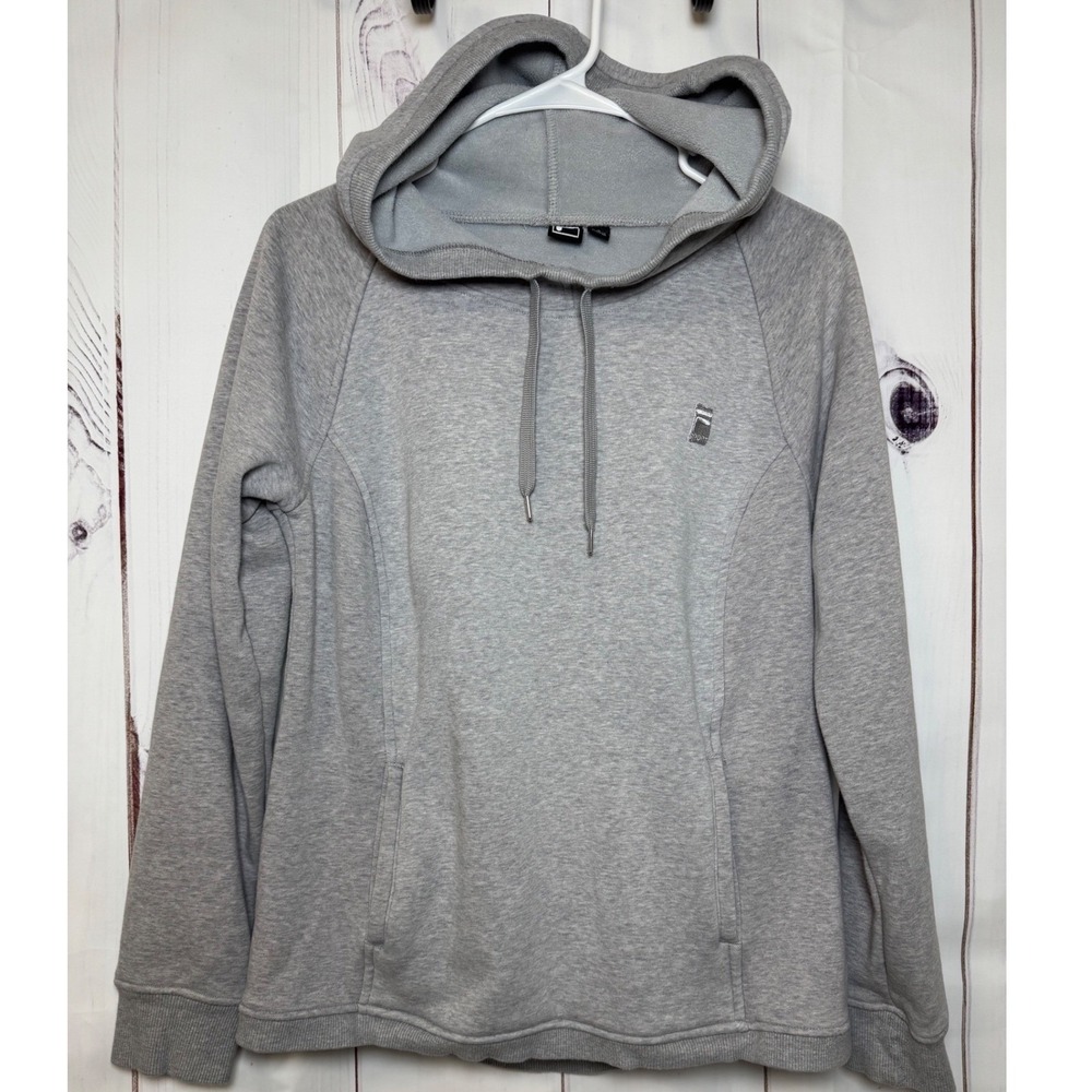 Gray Fila Hoodie‎ / Size Small / Sku0053